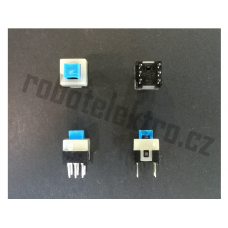 Přepínač, tlačítkový mini – bez aretace